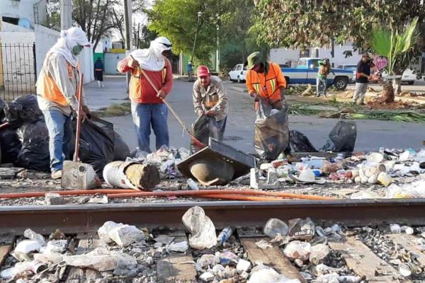 Recolectan más de 20 t de basura por jornada de limpieza, en Culiacán