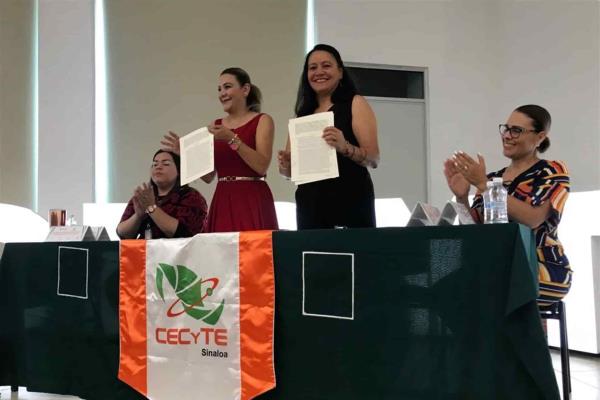 Firman convenio de colaboración Cecyte y CIAD