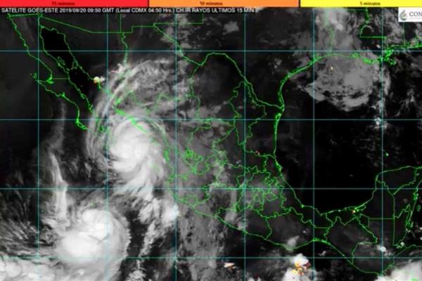 Advierten lluvias torrenciales en Sinaloa