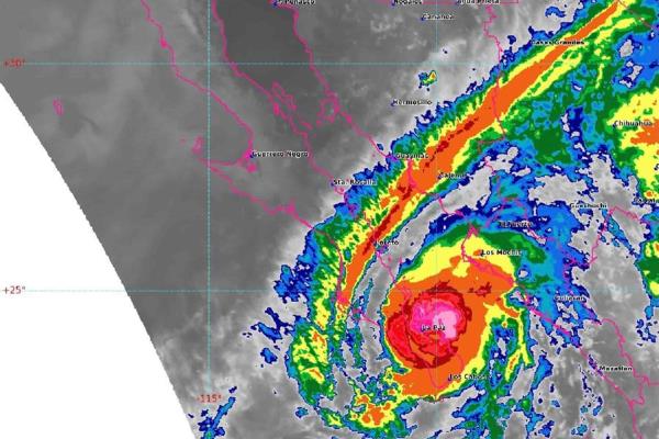 Se pronostican lluvias intensas para Baja California Sur