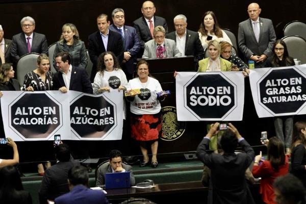 Aprueba Congreso etiquetas para alimentos procesados