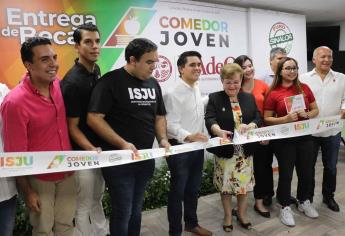 Entregan 160 becas Comedor Joven a estudiantes de la UAdeO Culiacán