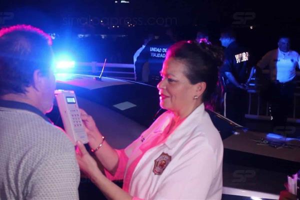 Incrementa número de unidades detenidas en alcoholímetros en Culiacán