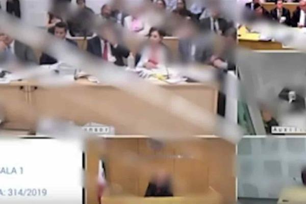 Filtran video de audiencia a Rosario Robles