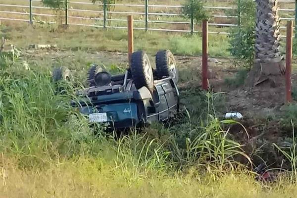 Muere en accidente vecino de Las Piedritas