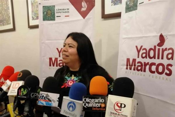 Gobiernos que no son de Morena manipulan apoyos al campo: Yadira Marcos