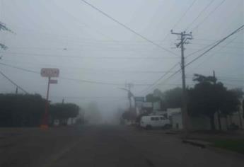 A tomar precauciones ante banco de niebla en Los Mochis