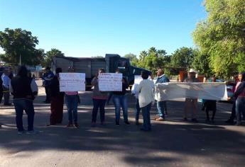 Ejidatarios de El Pochotal toman la carretera estatal