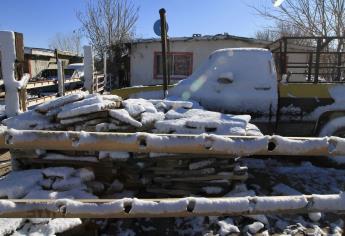 Registran temperaturas de -14 grados Celsius en Durango