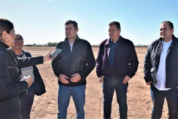 Supervisa alcalde de Ahome terrenos para la “Nueva Escuela Mexicana”