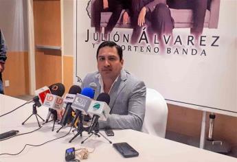 Julión Álvarez invita a su concierto este 1 de febrero