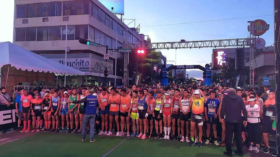 Ambiente familiar y colorido en el Maratón de Culiacán