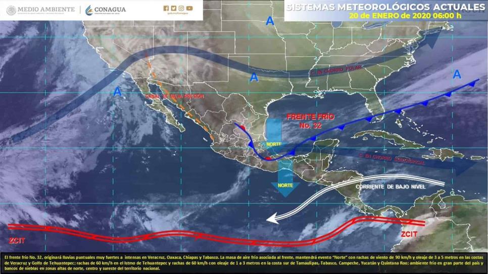 Se mantendrá cielo medio nublado, con ambiente fresco en Sonora y cálido en Sinaloa Se mantendrá cielo medio nublado, con ambiente fresco en Sonora y cálido en Sinaloa