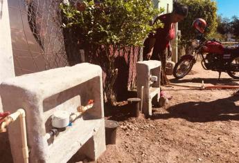 Benefician a la colonia Diana Laura con red de agua potable y drenaje