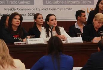 Comparecen ante el Congreso local titulares de Ismujeres y Cepavif