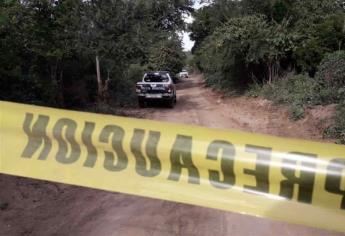 Hallan a hombre asesinado a balazos en camino rural de Mazatlán