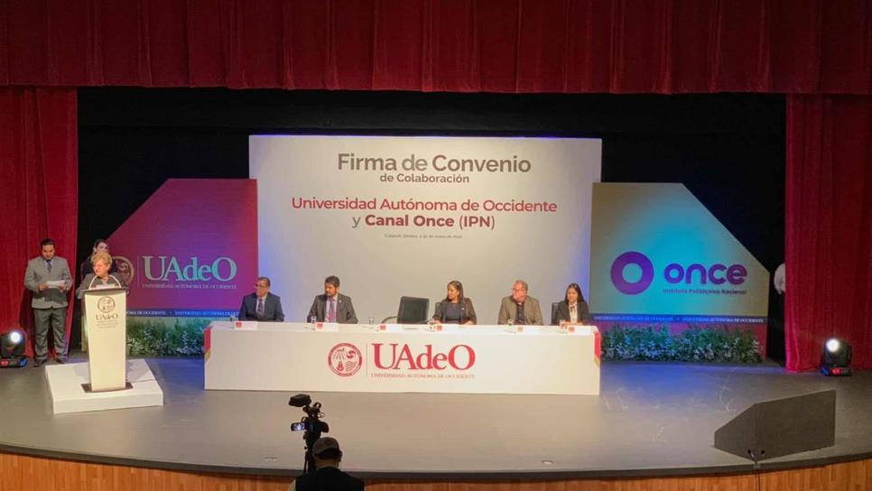 UAdeO y Canal Once (IPN) firman convenio de colaboración