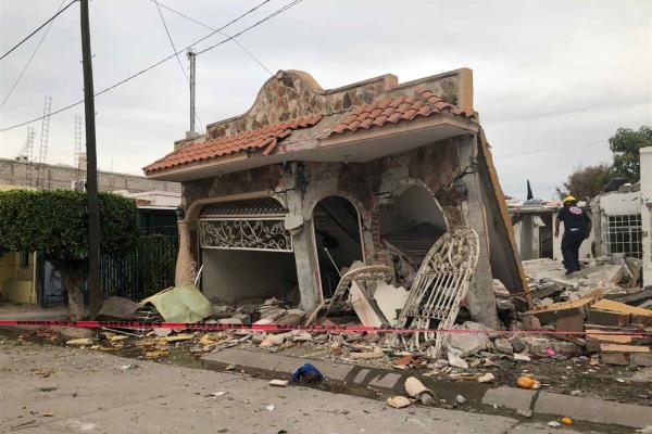 Explota tanque de gas: hay tres lesionados y casas dañadas