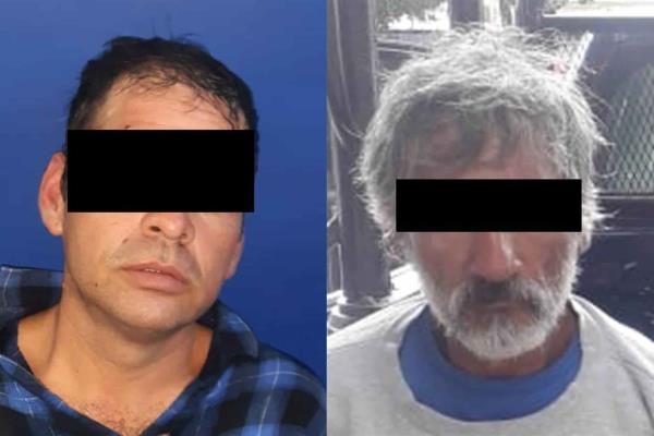 En flagrancia, detienen a dos por robo