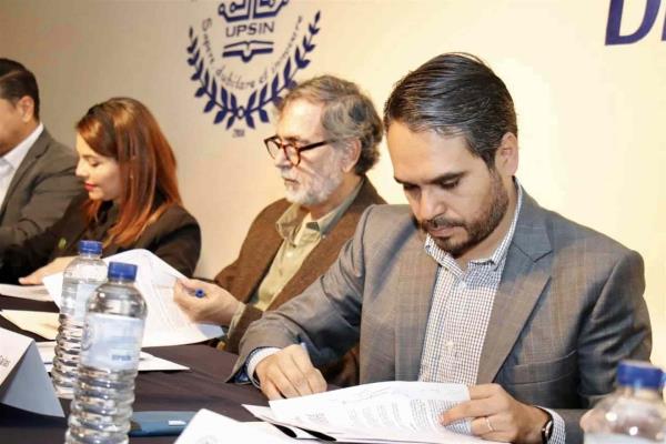 Firman convenio Cobaes y Upsin