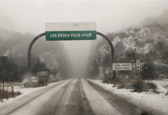 Vuelven las nevadas a Sonora y Chihuahua con repercusiones en Sinaloa