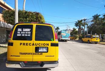 Alertan sobre unidades de transporte escolar pirata