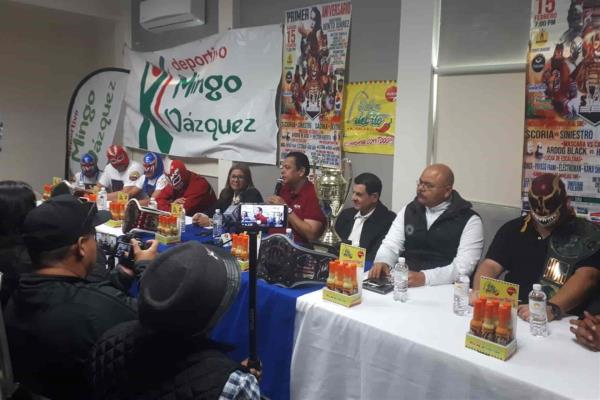 Invitan a función de lucha libre en Los Mochis