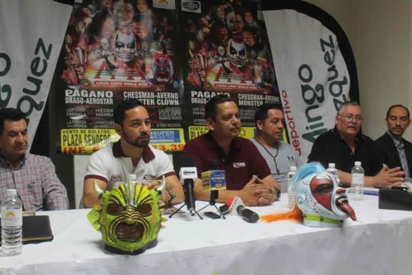 Confirman función de lucha libre AAA en Los Mochis