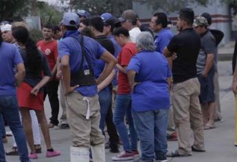 Se manifiestan trabajadores del Rastro Municipal de Mazatlán