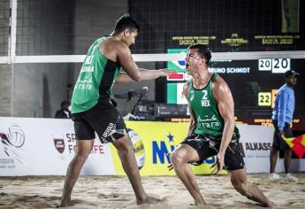 Sinaloenses pasan a la final en Mundial de Voleibol de Playa