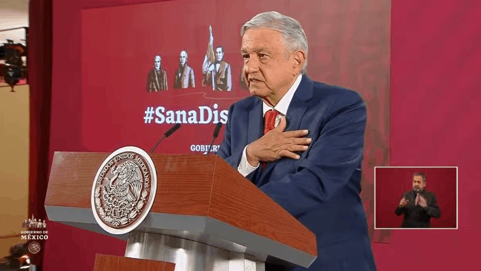 López Obrador ya no dará besos y abrazos ante Covid-19