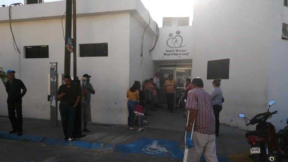 Sin bono personal médico del hospital municipal de Mazatlán