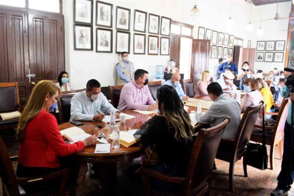 Cabildo de El Fuerte acuerda acciones para evitar contagios de Covid-19