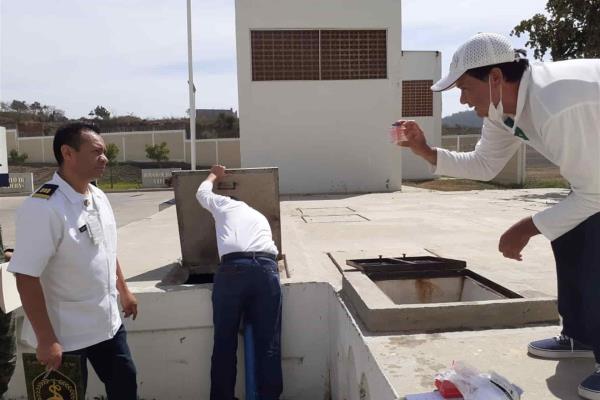 Desinfecta la Coepriss hospitales y edificios por Covid-19