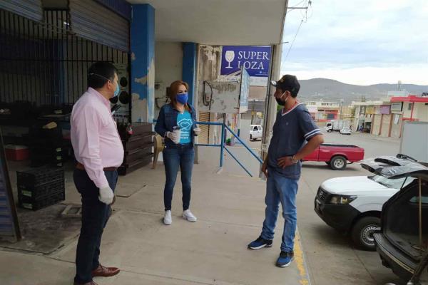 Verifican que tiendas de autoservicio cumplan medidas sanitarias por Covid-19