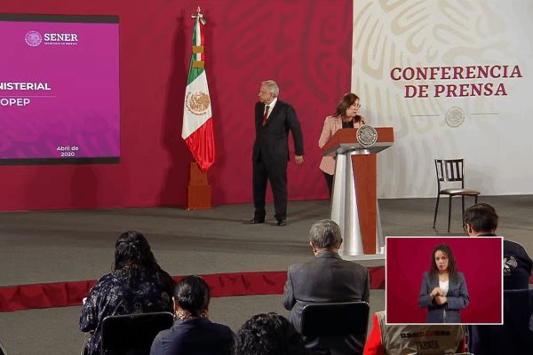 México sólo reducirá su producción de crudo un 6%: Nahle
