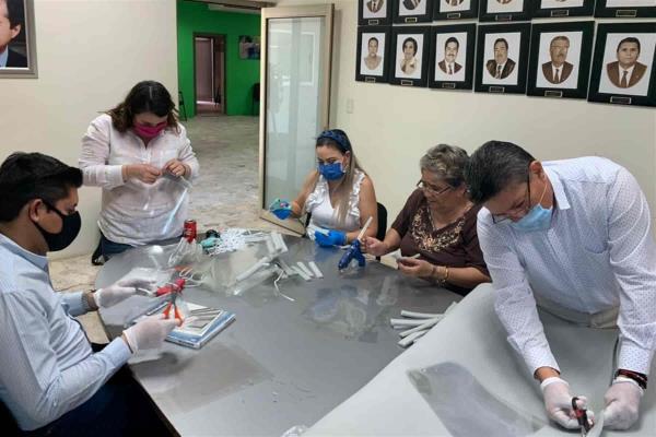 PRI Ahome donará máscaras protectoras en hospitales de Los Mochis