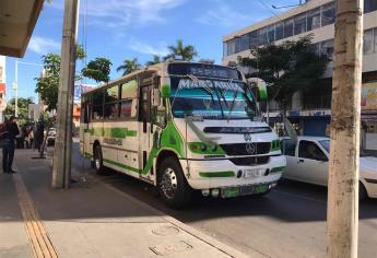 Cambian rutas de camiones urbanos con cierre del Centro de Culiacán