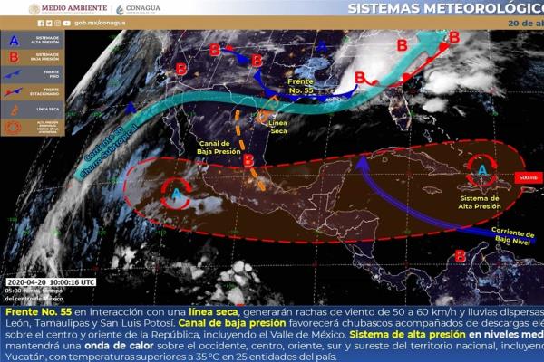 Para este lunes, se prevén hasta 40°C para Sinaloa