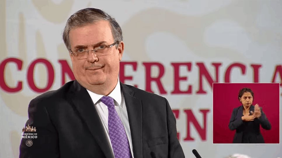 Ebrard niega presión de EUA sobre cadenas productivas