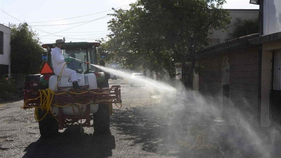 Sanitización en colonias de Culiacán va al 90 % Sanitización en colonias de Culiacán va al 90 %