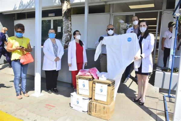 Donan equipo médico de protección a la clínica del ISSSTE Mazatlán