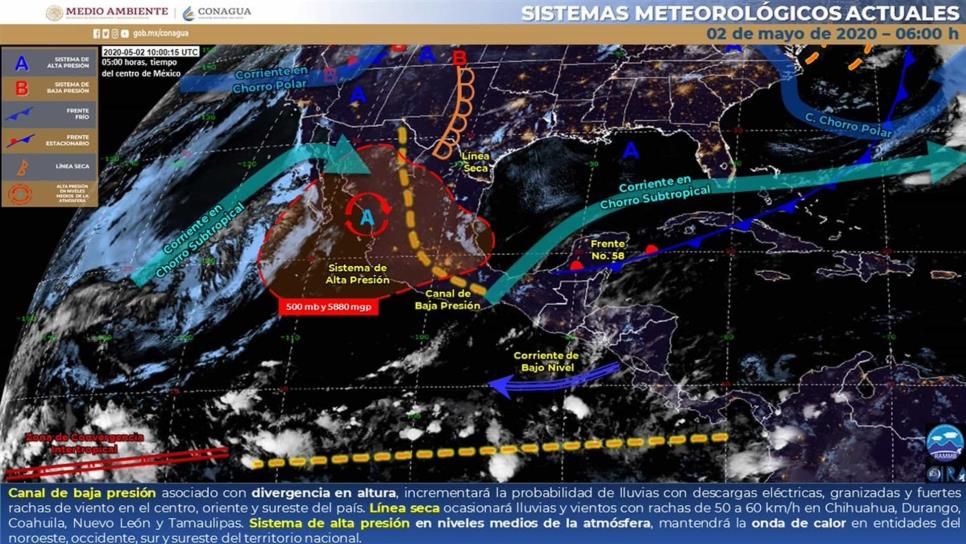 SMN prevé fin de semana caluroso para Sinaloa