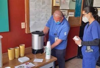 Regala cafetería de Culiacán café de olla a trabajadores de la Salud