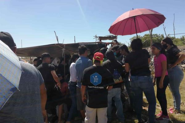 Invaden 80 familias terreno del fraccionamiento Santa Luz en Los Mochis