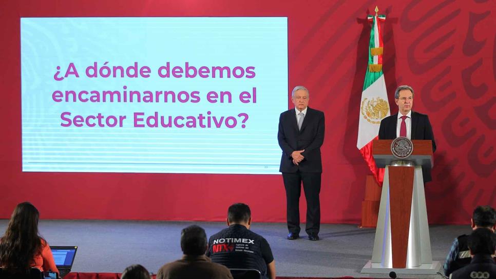 Maestros son certeza en tiempos de incertidumbre: Esteban Moctezuma