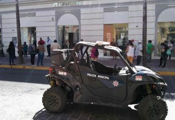 Vigila Policía Municipal zonas concurridas en el Día del Maestro y de quincena