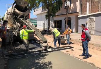 Entregan obra de reposición de losa de concreto en bulevar López Mateos