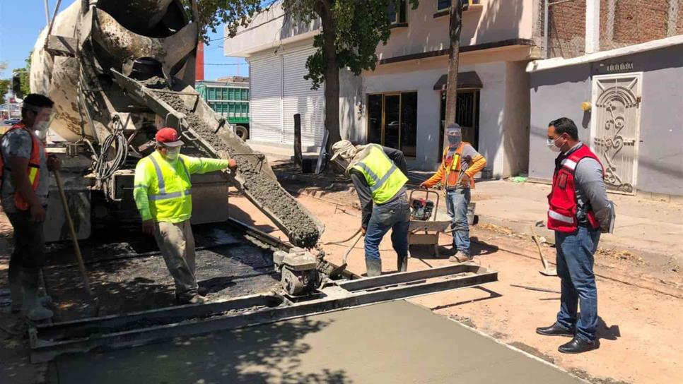 Entregan obra de reposición de losa de concreto en bulevar López Mateos