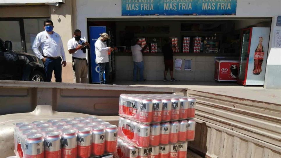 ¡Fila de 3km para comprar cerveza en Los Mochis!; limitan venta